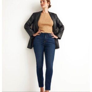NWT MADEWELL Petite Curvy 10" High-Rise Skinny Jeans 24P